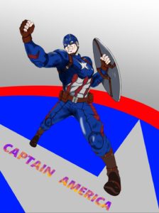 キャプテンアメリカcaptainamericaのイラスト