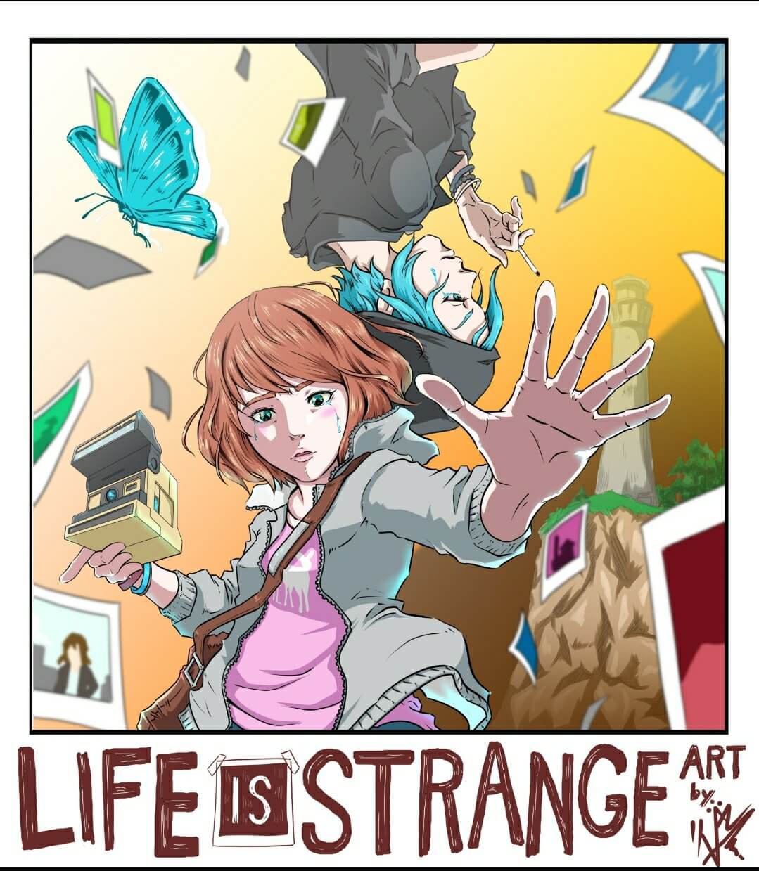 ライフ イズ ストレンジ Life Is Strange 描いてみた ゲームイラスト Van Wolkshop イラスト満喫ブログ